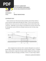 Hydraulic Laboratory Civil Engineering Department Sultan Azlan Shah Polytechnic