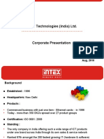 Intex Technologies (India) LTD