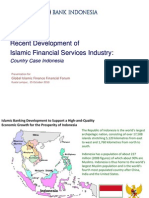 Recent Development of Islamic Financial Services Industry: Country Case Indonesia