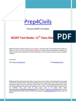 NCERT 11th Class Mathematics Www Prep4civils Com