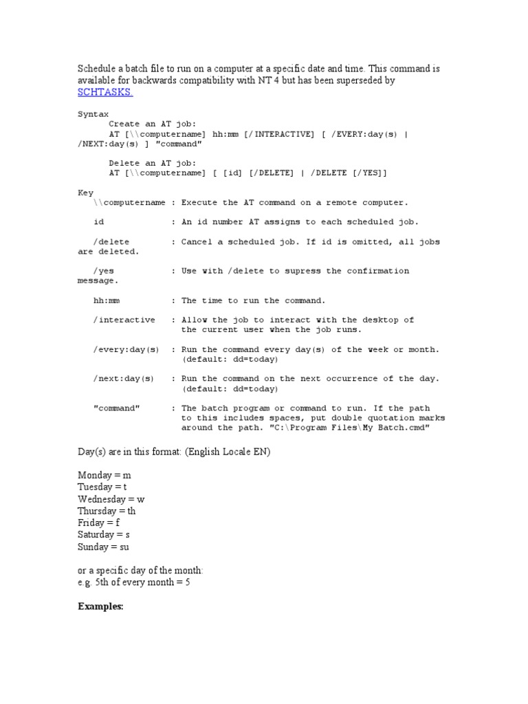 Batch Files - Collection | PDF | Command Line Interface | Windows Registry