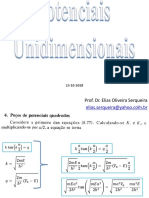Aula 13 - Potenciais Unidimensionais PDF