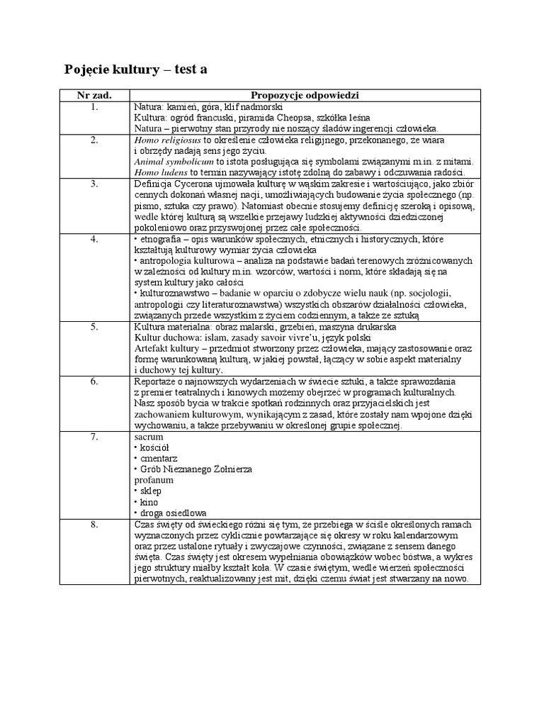 Odp Do Test WOK | PDF