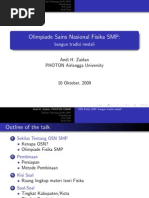 Download Olimpiade Sains Nasional Fisika SMP by crunchykrunch SN40477743 doc pdf