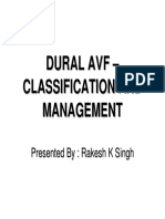 Dural Avf - Classification and Management PDF