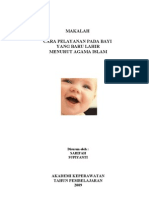 Download Keperawatan Cara Merawat Bayi Baru Lahir by SPG Umbrella Girls SN40478042 doc pdf