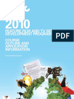 Feature Film and TV Series Development Program: Course Outline and Application Information