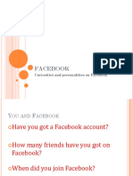 Facebook: Curiosities and Personalities On Facebook