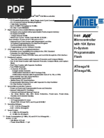 8-Bit Microcontroller With 16K Bytes In-System Programmable Flash