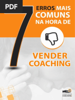 7 Erros Comuns Na Hora de Vender Coaching - Ebook Gratuito