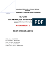 Warehouse Management: Assignment 2