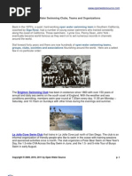 Download Open Water Swimming Teams Clubs and Organizations by Steven Munatones SN40480520 doc pdf