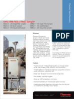 Thermo High Volume Sampler Brochure