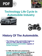 Technology Life Cycle in Automobile Industry