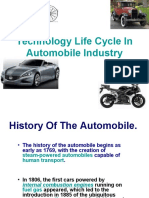 Technology Life Cycle in Automobile Industry