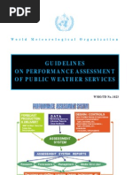 Guidelines On Performance Assessment of Public Weather Services