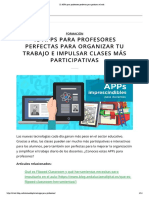 15 APPs para Profesores Perfectas para Gestionar El Aula