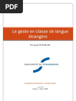 Download Le Geste en Classe de Langue Etrangre et Seconde by Guilhem Chne SN40485244 doc pdf