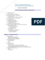 C-DAC's Linux Kernel Programming Certification