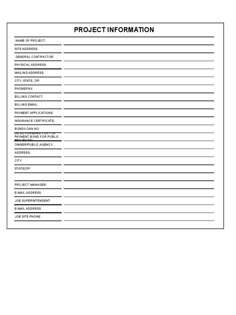 Project Information Overview | PDF | Email Address | Cyberspace