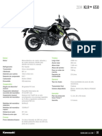 Kawasaki Latin America Specification Sheet