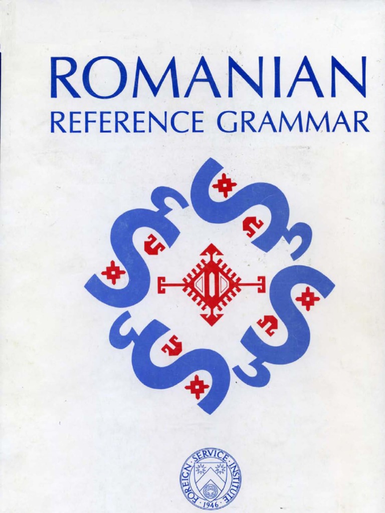 Romanian Reference Grammar