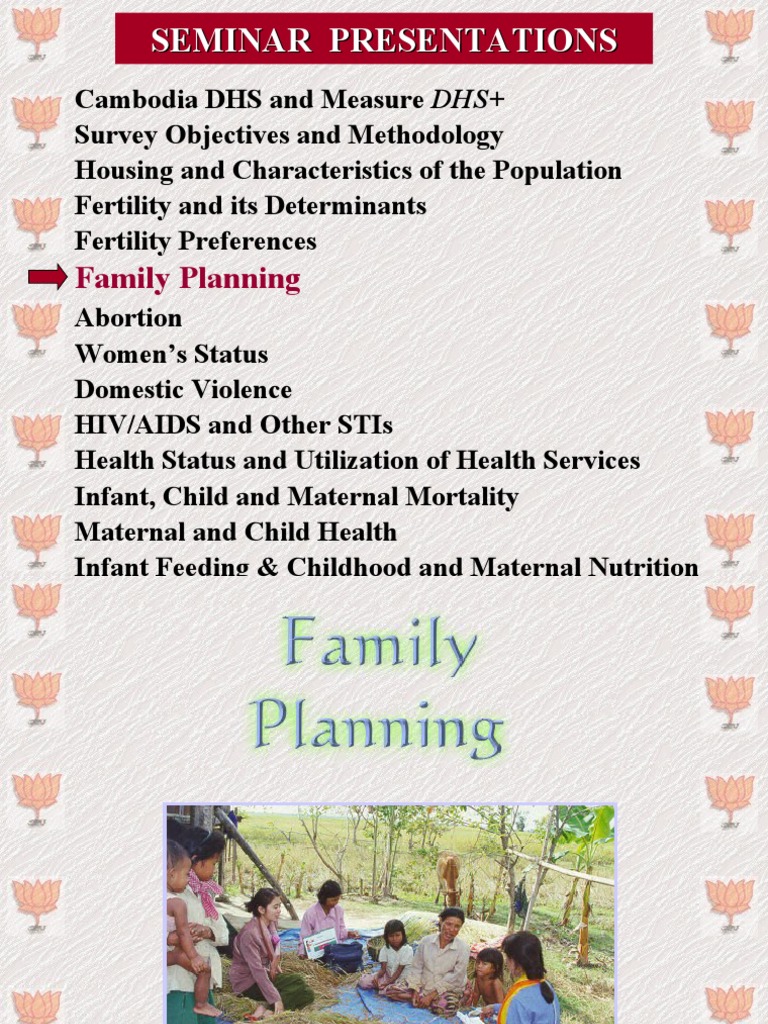 Family Planning PDF Family Planning Birth Control