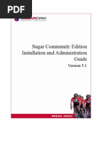 Sugar Community Edition Install Admin Guide 5.1