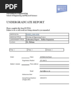 HP Lab Report Trifilar