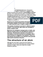 The Structure of An Atom