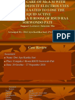 Support Lecturer: Sutarmi, MN Arranged By: Dwi Ayu Kartika Sari (P1337420417031)