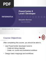 Powercenter 8 Level I Developer: Education Services