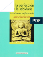 De La Perfección de La Sabiduría PDF