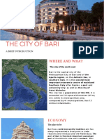 The City of Bari: A Brief Introduction