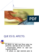 AFECTO PSICOLOGÍA