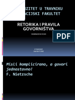 Retorika I Pravila Govorništva