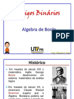 Aula 1 - Algebra - Booleana