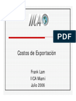 Costos de Exportacion