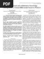 Download Organizational and Collaborative Knowledge Management a Virtual HRD Model Based on Web20 by Editor IJACSA SN40494663 doc pdf