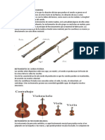 Instrumentos de Viento Madera