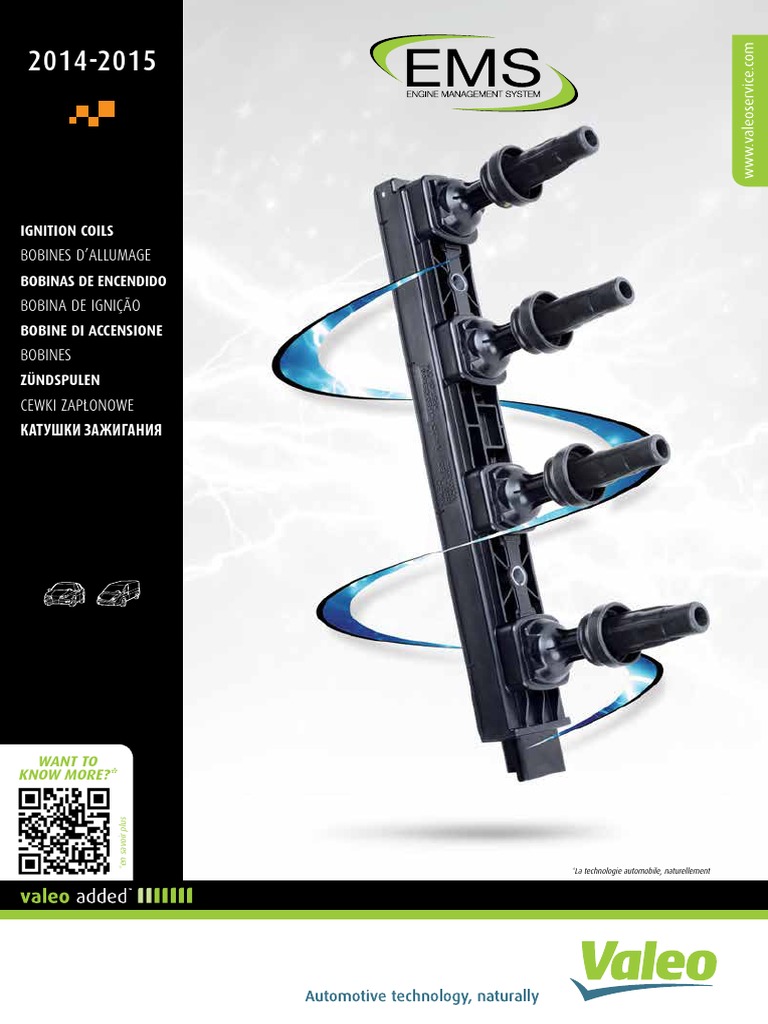 nao Valeo Engine Management Systems Ignition Coils 2014-2015 968