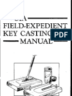 Paladin Press CIA Field-expedient Key Casting Manual 1988 7.02-2.6 Lotb