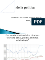 Presentación Política Criminal