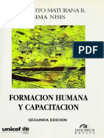 Maturana Humberto - Formacion Humana Y Capacitacion.pdf