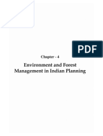 Environment and Forest Management in Indian Planning: Chapter - 4