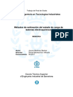 TFG Jaume Martinez Metodos de Estimacion Del Estado de Carga de Baterias Electroquimicas PDF