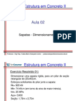 CONC2 A02 Sapatas Exercicios PDF