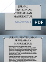 Jurnal Penyesuaian Perusahaan Manufaktur Kelompok Anissa-1