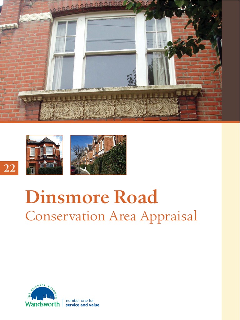 Dinsmore Road Conservation Area Appraisal PDF Government