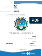 Tipos de Marcos de Investigación